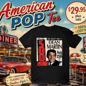 The 500 Club T-Shirt Black (Small to X Large)