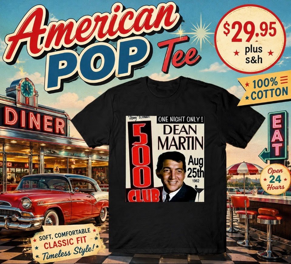 Ampop-The-500-Club.jpg The 500 Club T-Shirt Black (Small to X Large)