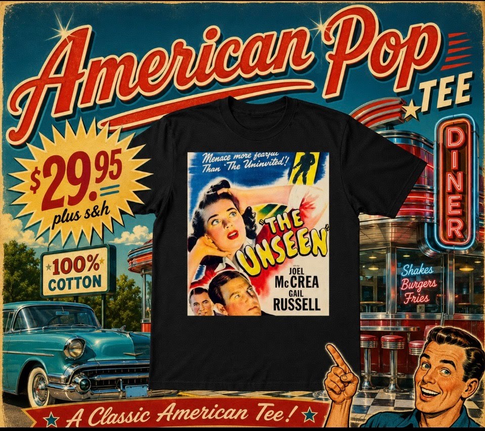 Ampop-The-Unseen.jpg The Unseen T-Shirt Black (Small to X Large)